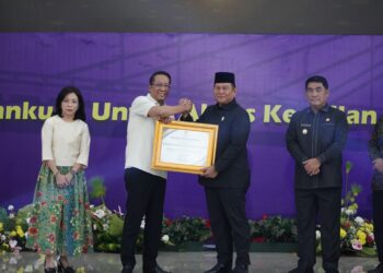 Perkuat Keadilan Hingga ke Desa, Pemkab Bolsel Terima Penghargaan Nasional