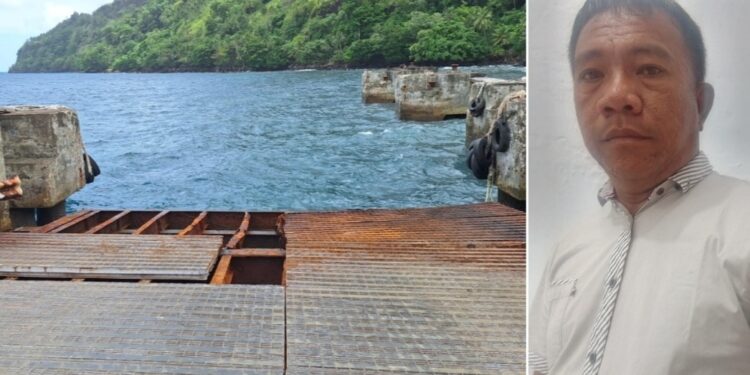 Warga Ingatkan Dinas Terkait Agar Memperhatikan Kondisi Pelabuhan Minanga: Ivon Bawotong: Jangan Tunggu Nanti Sudah Terjadi Musibah