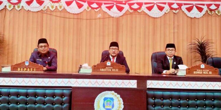 DPRD Bolsel Gelar Paripurna Penyampaian LKPJ TA 2025